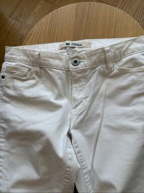 GAP White Low-Rise Jeans